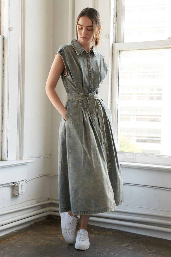 sunshine-squeeze-denim-midi-dress Flying Tomato-Sophia's StyleDRESSES-1
